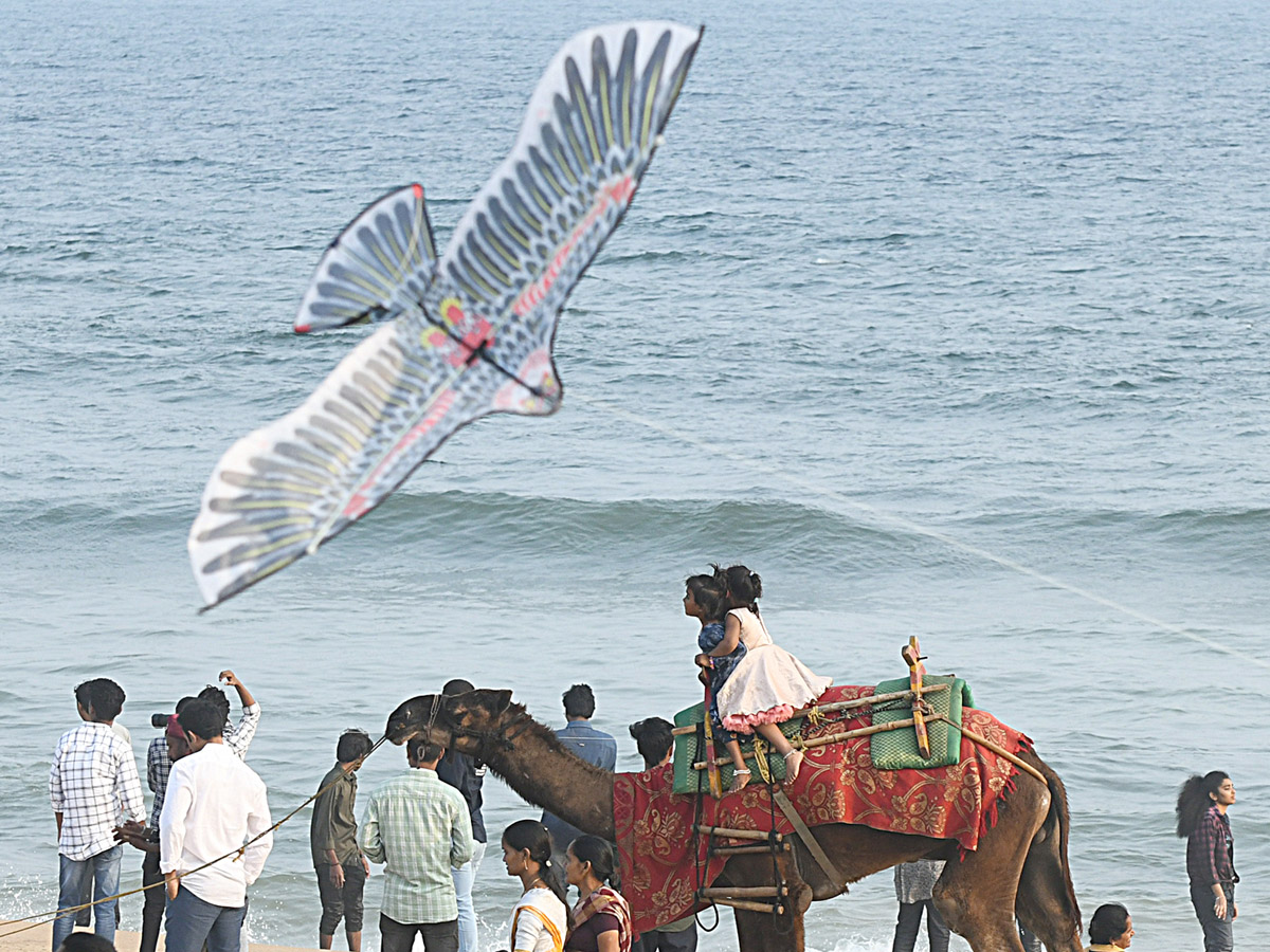 Sankranti : Kite Feastival Attracts People At Vizag Beach Road - Sakshi8