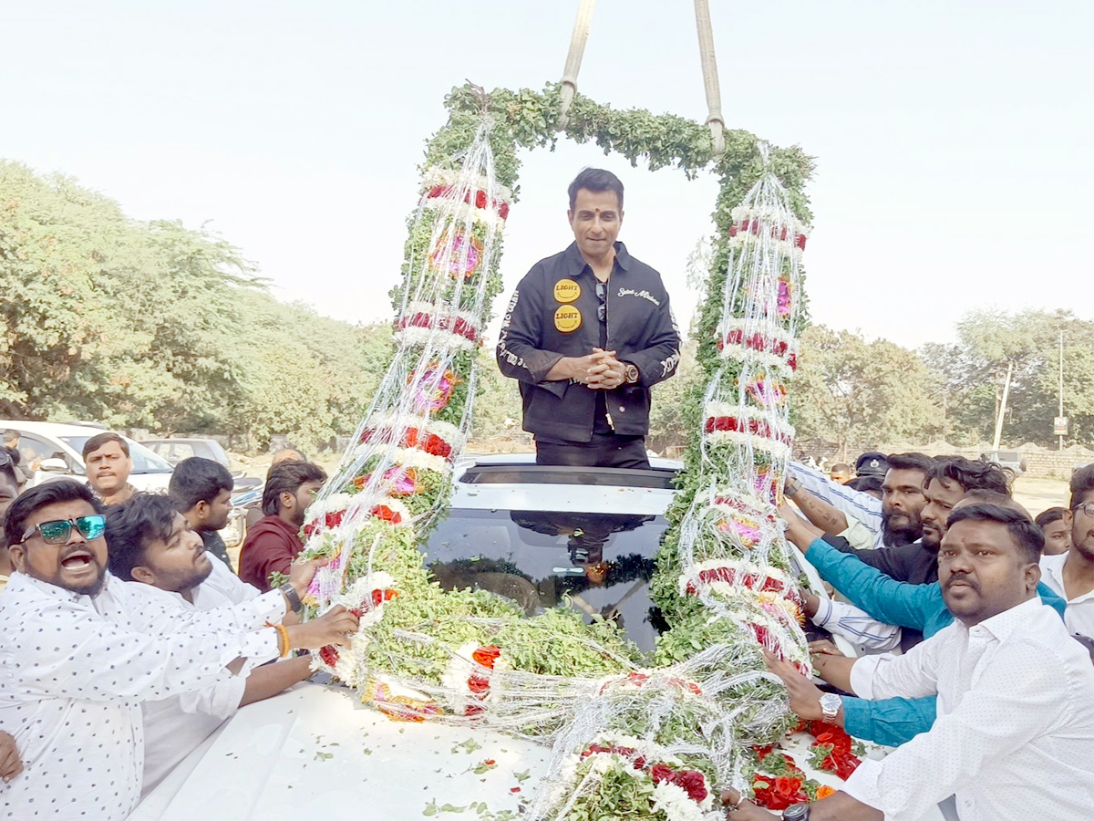 Actor Sonu Sood Visits Siddipet PHotos - Sakshi1