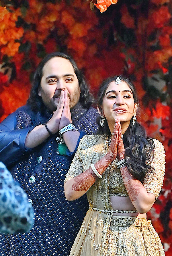 Anant Ambani, Radhika Engagement Ceremony Photos  - Sakshi6