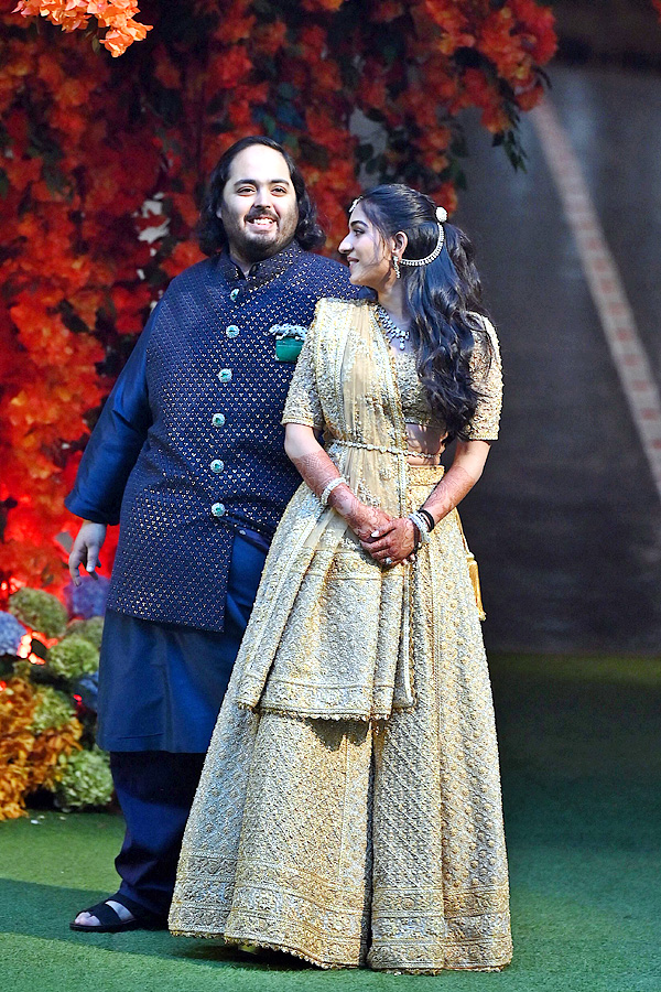 Anant Ambani, Radhika Engagement Ceremony Photos  - Sakshi9