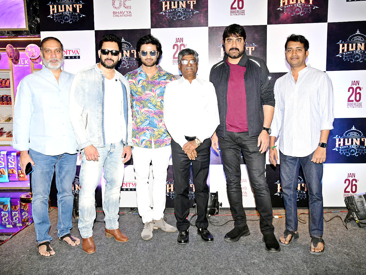 Sudheer Babu Hunt Movie Pre Release Press Meet - Sakshi1