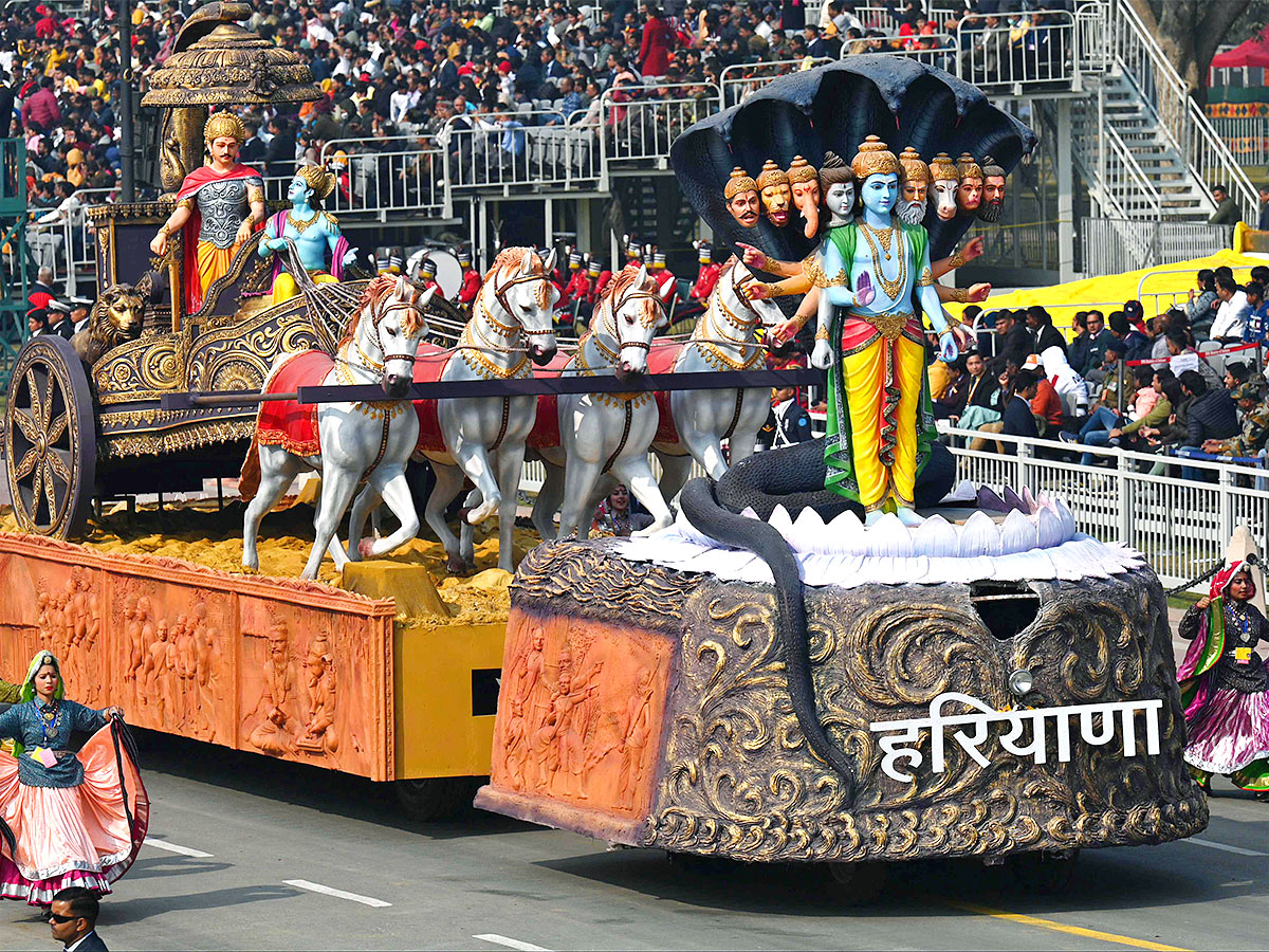 Rehearsal of the Republic Day Parade 2023 at New Delhi - Sakshi10