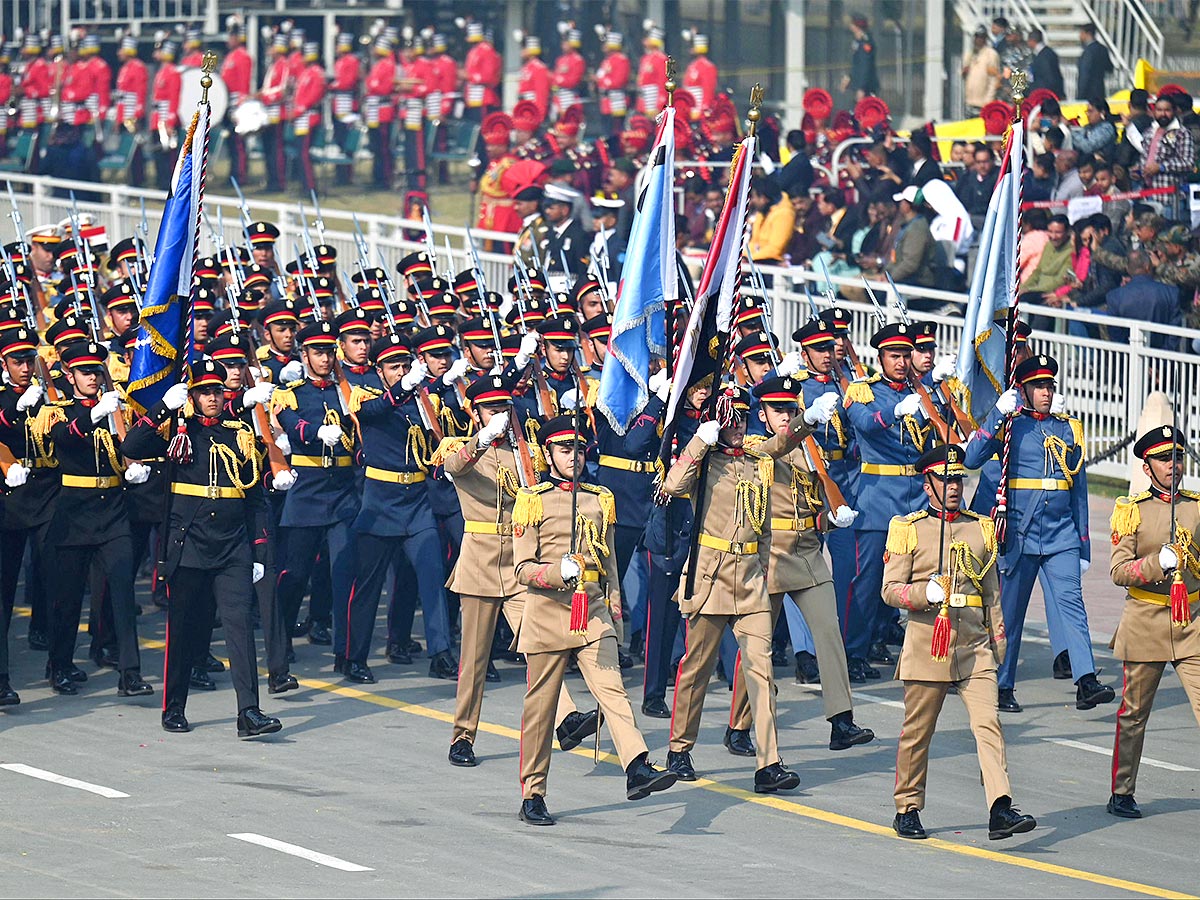 Rehearsal of the Republic Day Parade 2023 at New Delhi - Sakshi11