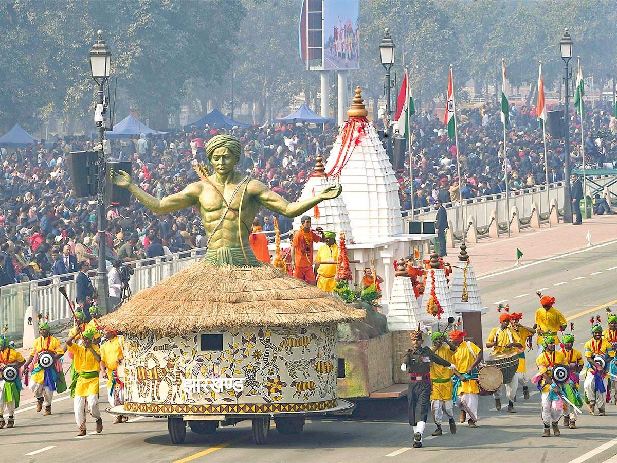 Rehearsal of the Republic Day Parade 2023 at New Delhi - Sakshi17