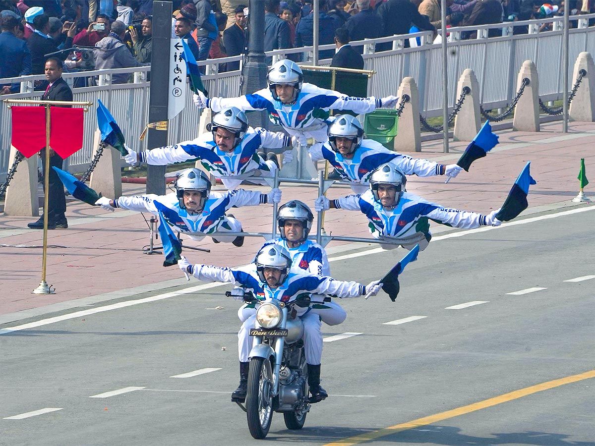 Rehearsal of the Republic Day Parade 2023 at New Delhi - Sakshi18