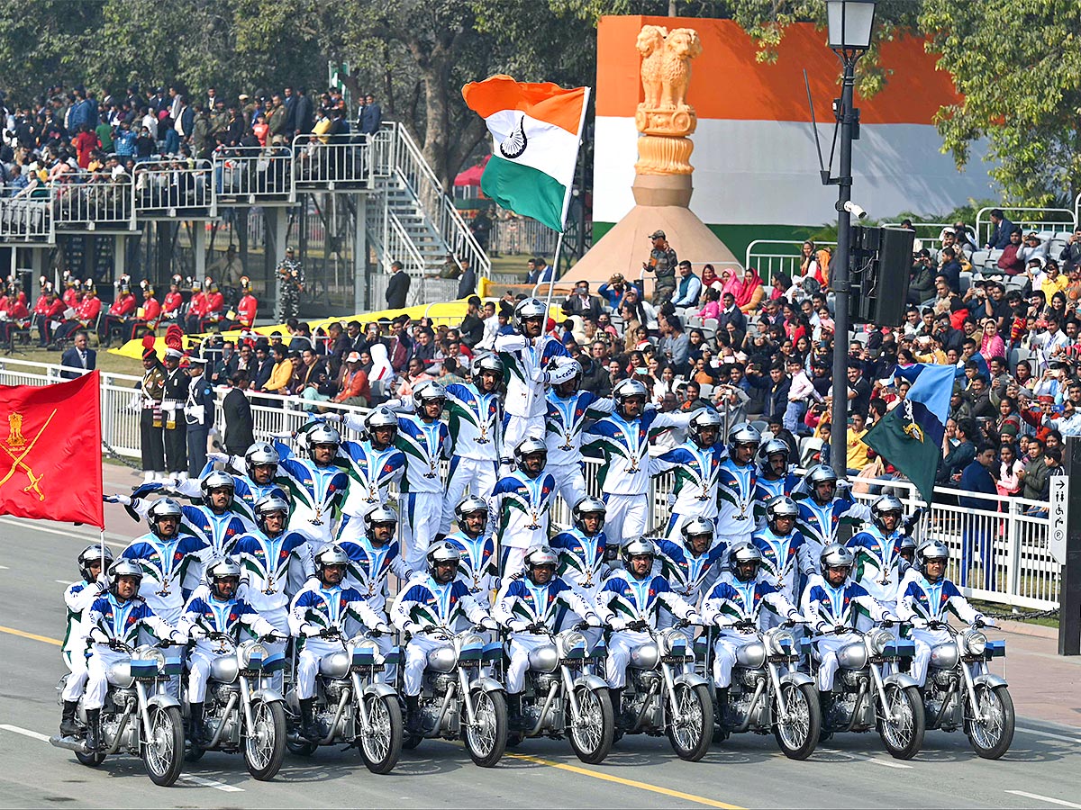 Rehearsal of the Republic Day Parade 2023 at New Delhi - Sakshi19