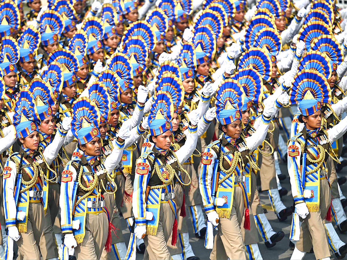 Rehearsal of the Republic Day Parade 2023 at New Delhi - Sakshi23