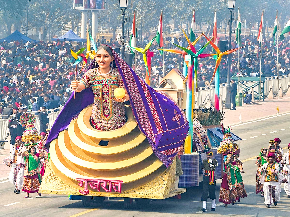 Rehearsal of the Republic Day Parade 2023 at New Delhi - Sakshi3