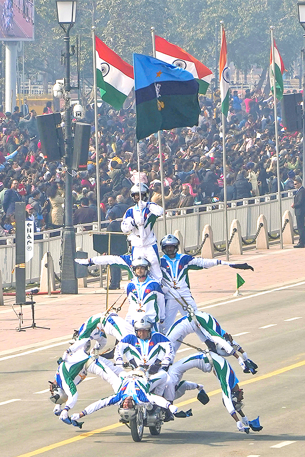 Rehearsal of the Republic Day Parade 2023 at New Delhi - Sakshi36