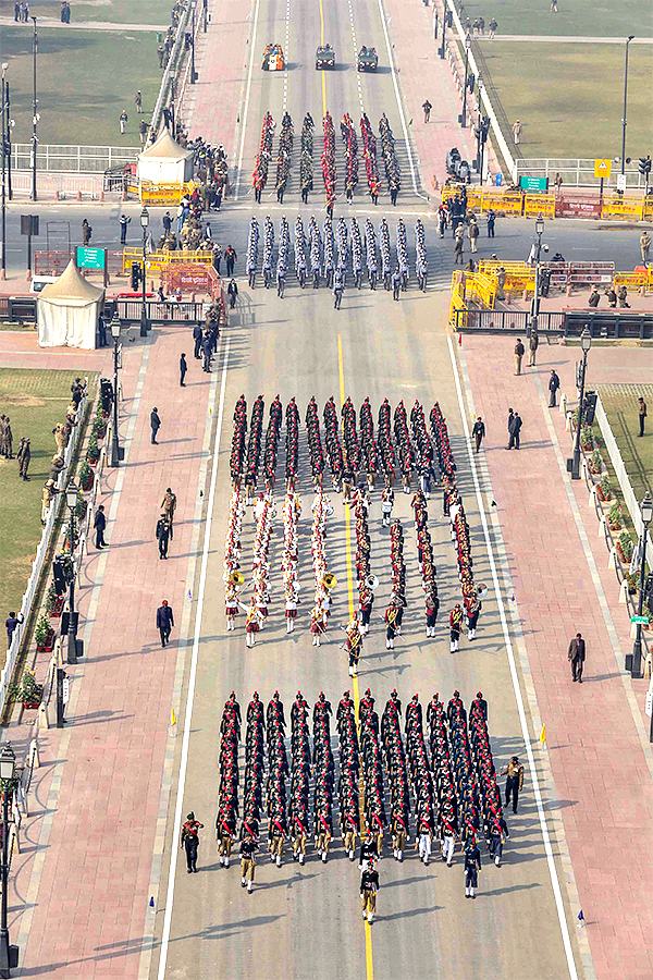 Rehearsal of the Republic Day Parade 2023 at New Delhi - Sakshi37