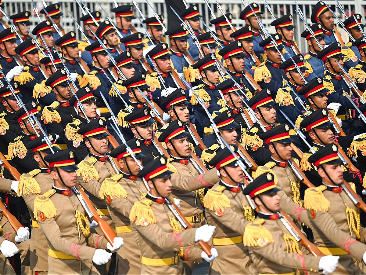 Rehearsal of the Republic Day Parade 2023 at New Delhi - Sakshi5