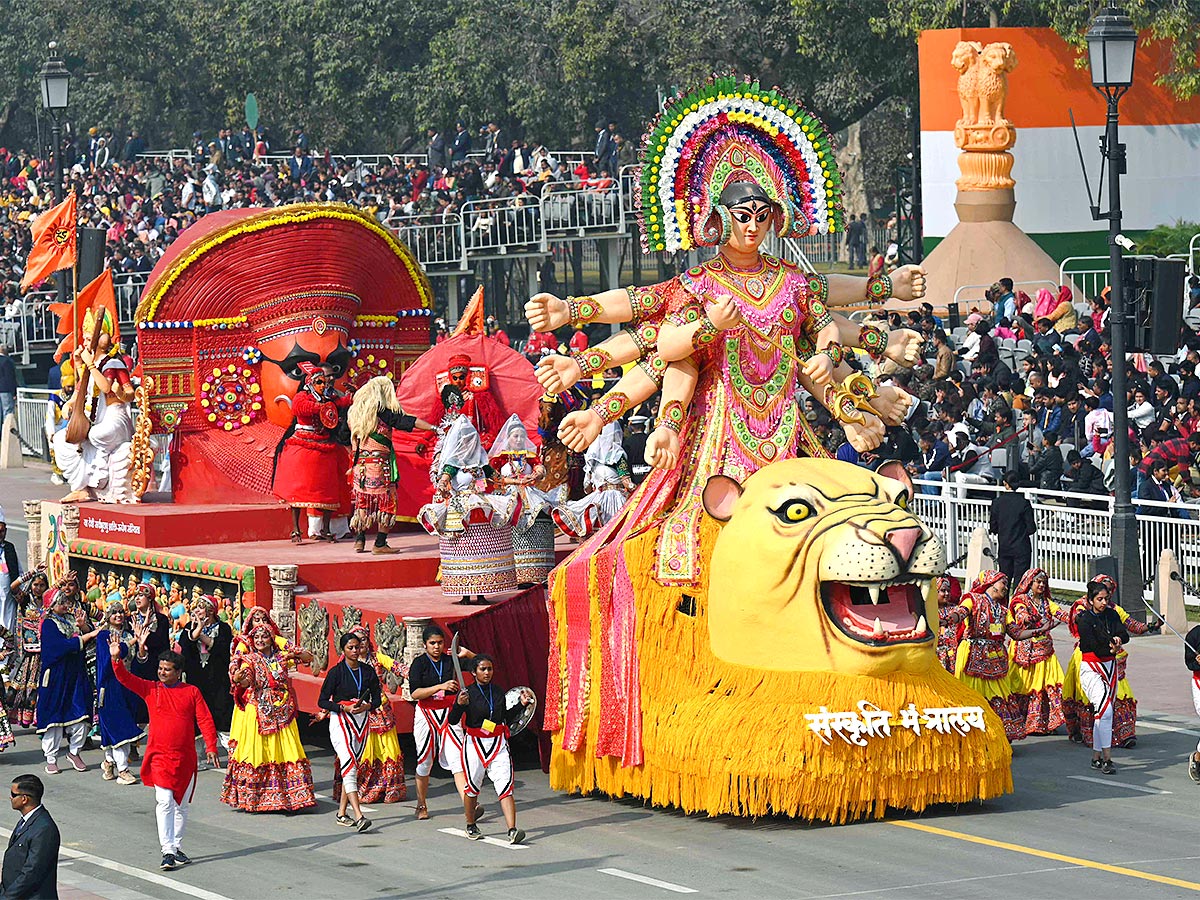 Rehearsal of the Republic Day Parade 2023 at New Delhi - Sakshi6