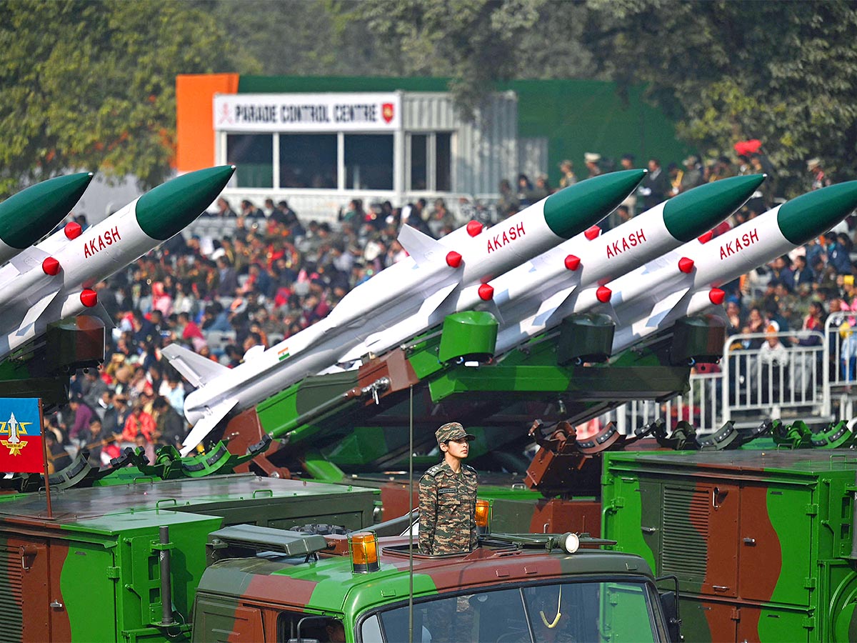 Rehearsal of the Republic Day Parade 2023 at New Delhi - Sakshi8