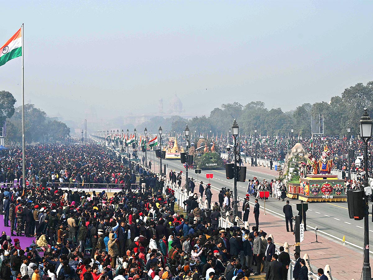 Rehearsal of the Republic Day Parade 2023 at New Delhi - Sakshi9