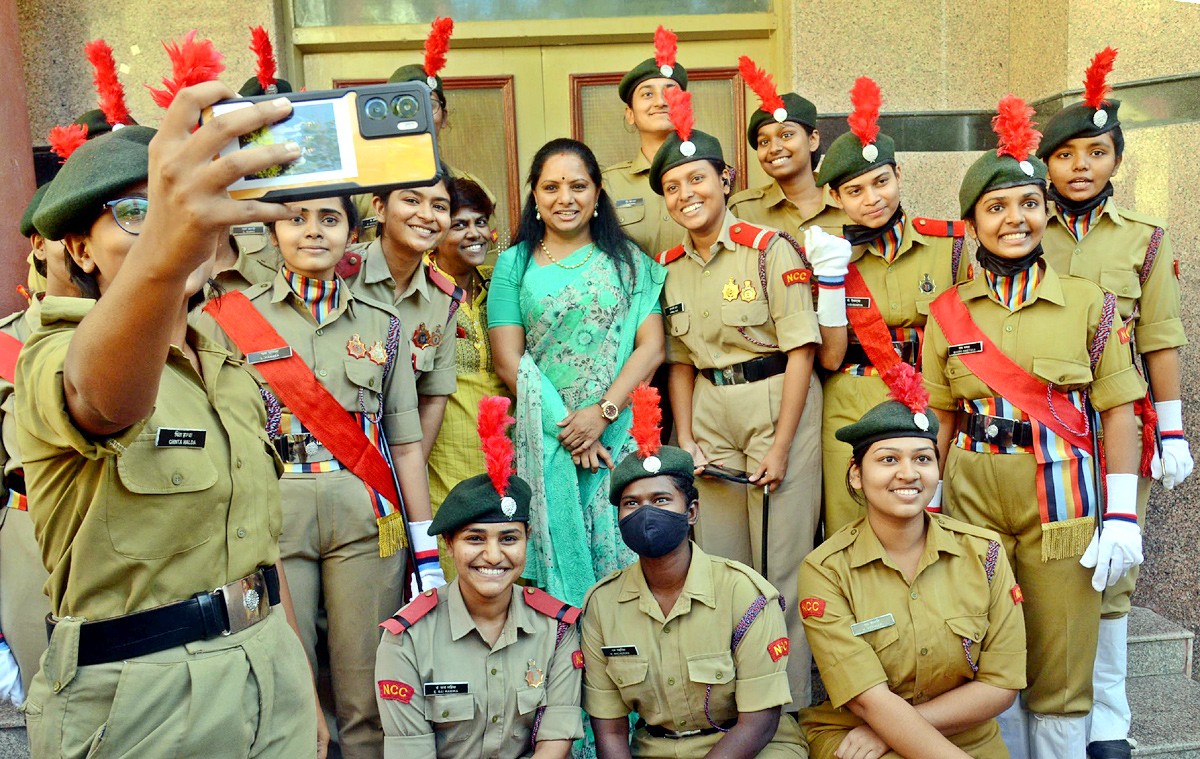 MLC Kavitha Attends Mediasphere Ceremony In St Francis College - Sakshi1