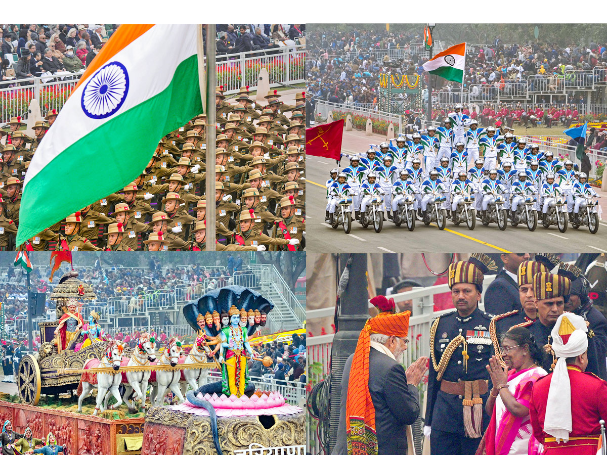 74th Republic Day Celebrations in New Delhi Photos - Sakshi1