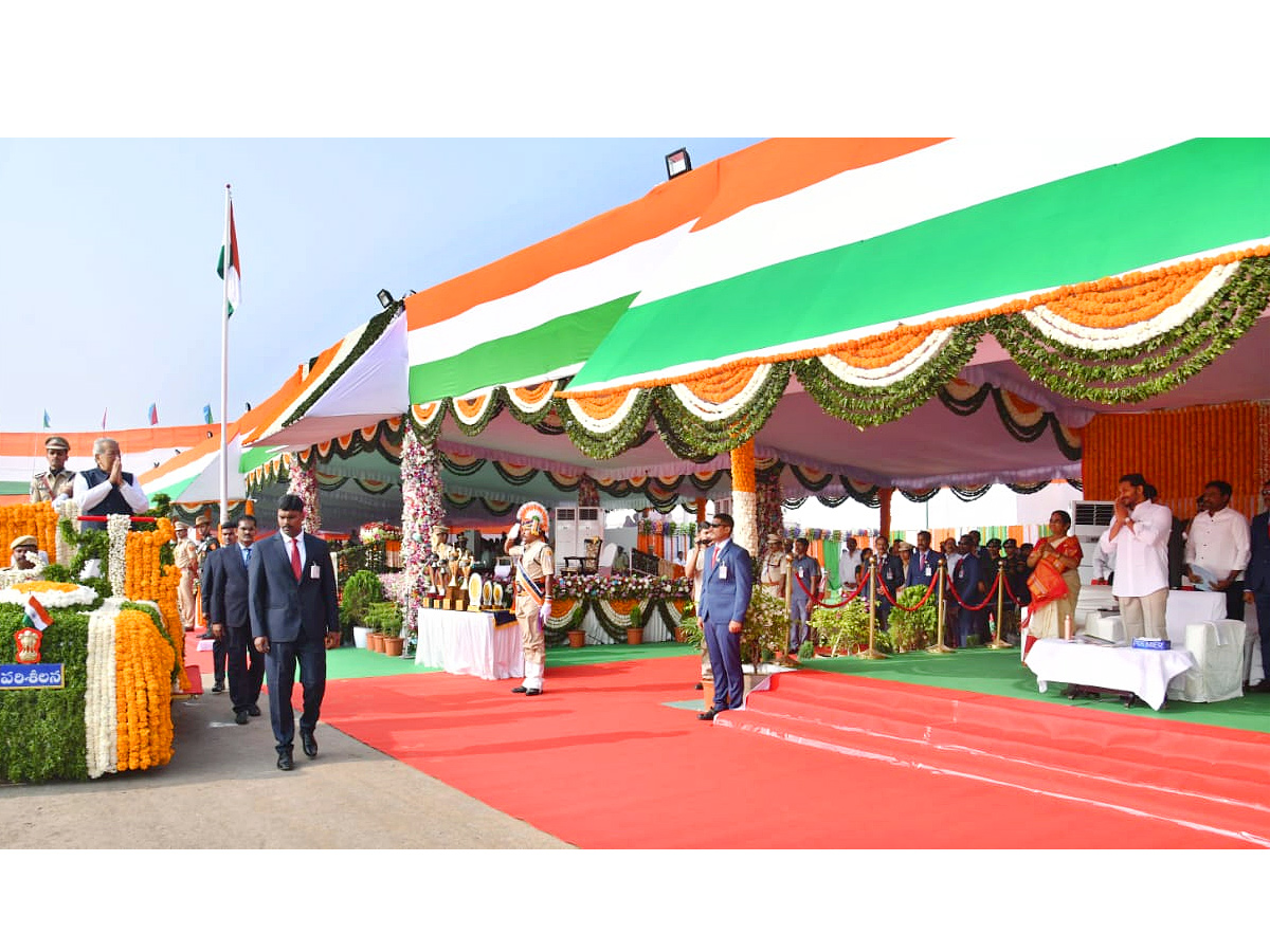 74th Republic day Celebrations At Indira Gandhi Stadium Vijayawada PHotos - Sakshi37