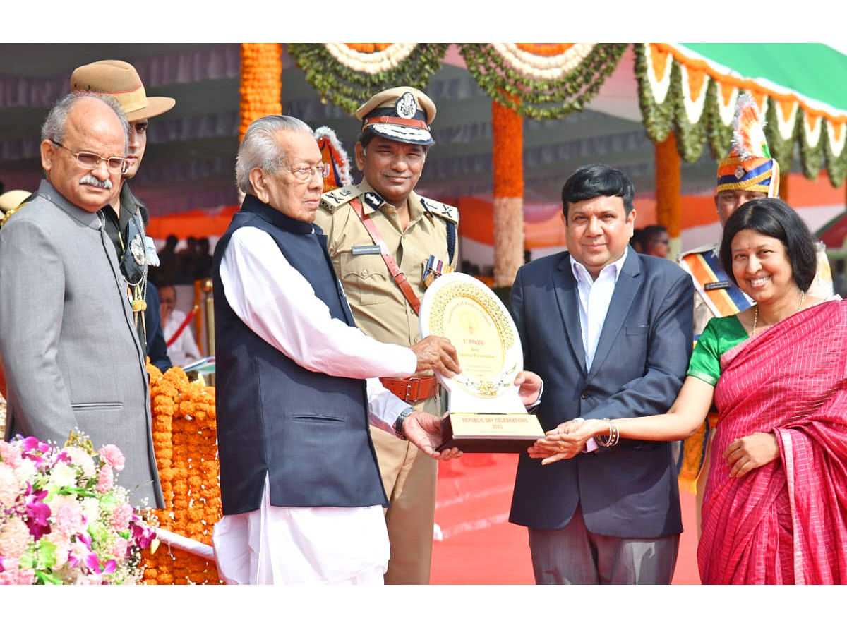 74th Republic day Celebrations At Indira Gandhi Stadium Vijayawada PHotos - Sakshi6