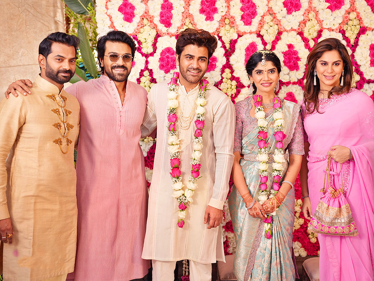 Tollywood Hero Sharwanand Engagement Photos - Sakshi27