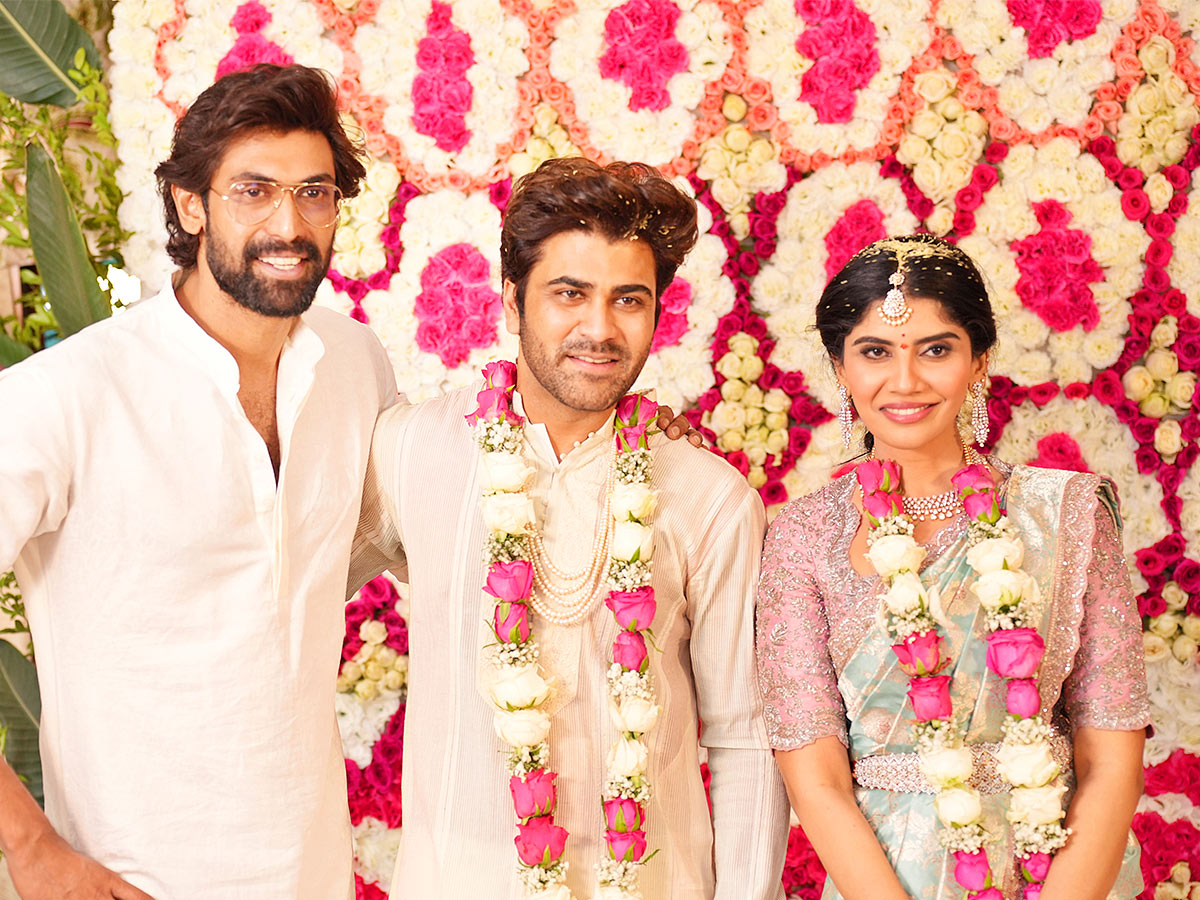 Tollywood Hero Sharwanand Engagement Photos - Sakshi31