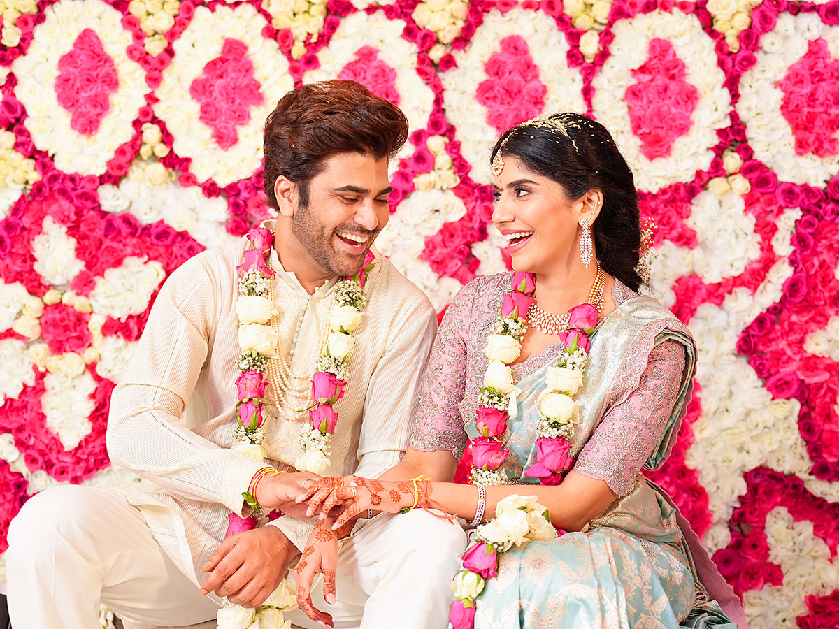 Tollywood Hero Sharwanand Engagement Photos - Sakshi43