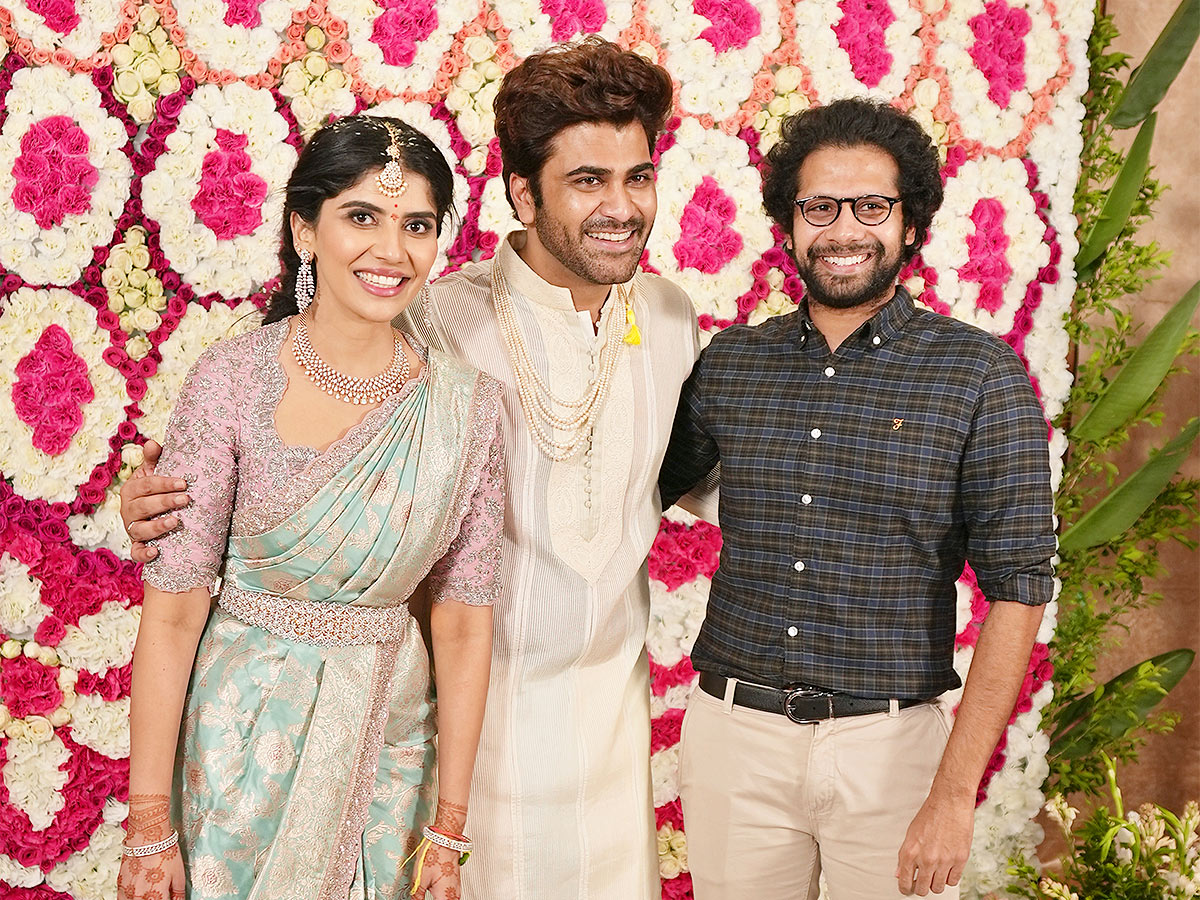 Tollywood Hero Sharwanand Engagement Photos - Sakshi51