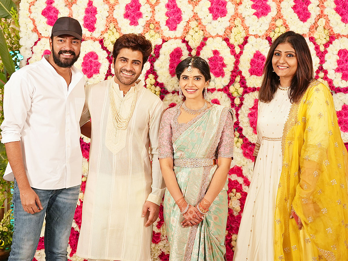 Tollywood Hero Sharwanand Engagement Photos - Sakshi53