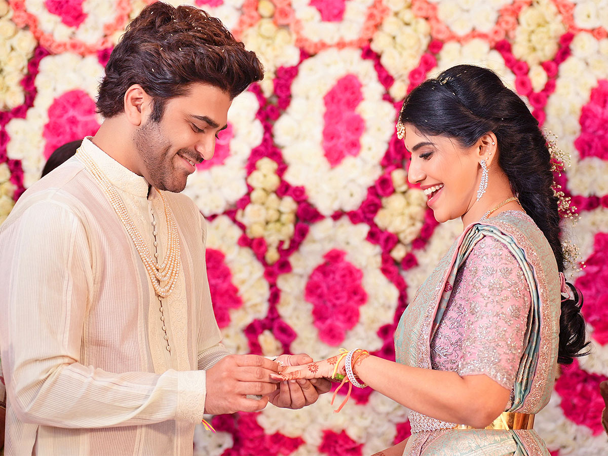 Tollywood Hero Sharwanand Engagement Photos - Sakshi8