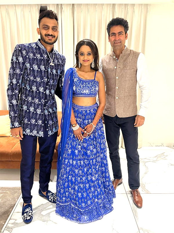 Indian Cricketer Axar Patel Married To Meha Patel In Vadodara Photos - Sakshi7