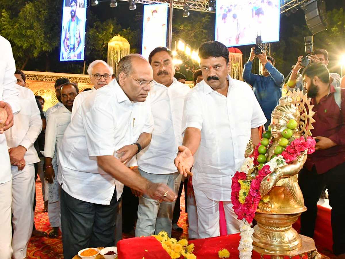 Chiranjeevi attends Talasani Srinivas Yadav Ayyappa Swamy Maha Padi Pooja - Sakshi18