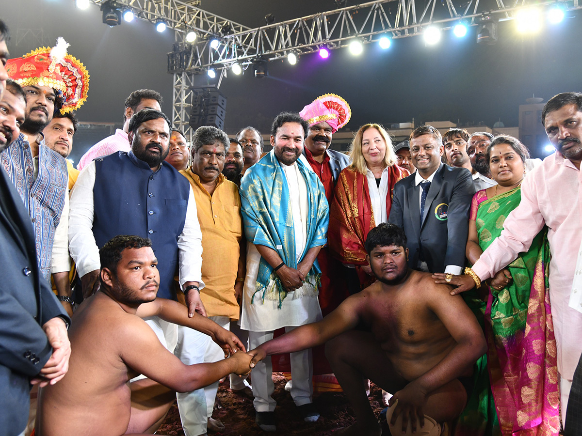 Hyderabad Traditional Wrestling Competition 2023 At LB Stadium Photos - Sakshi2