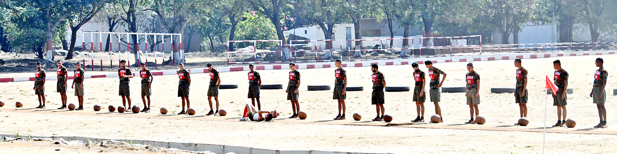 Hyderabad: First batch of Agniveers commence training at Artillery Centre - Sakshi18