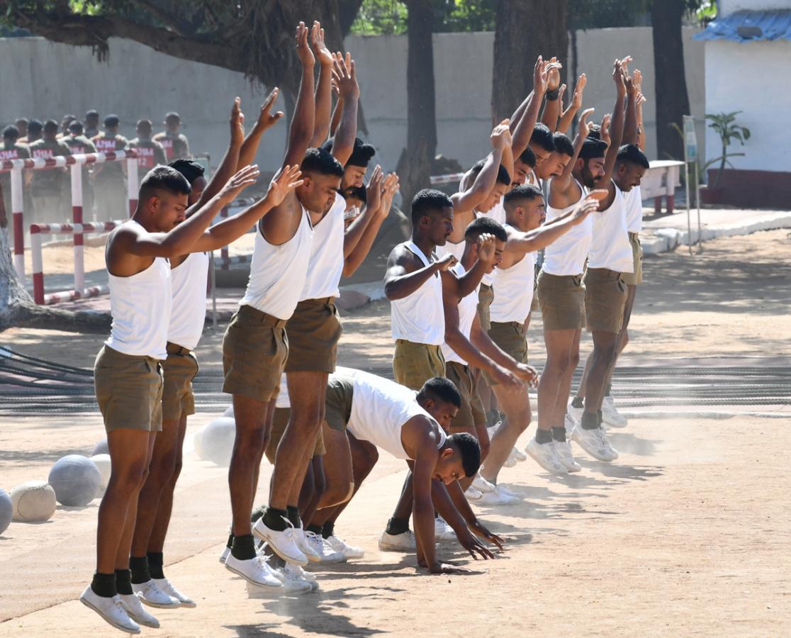 Hyderabad: First batch of Agniveers commence training at Artillery Centre - Sakshi20