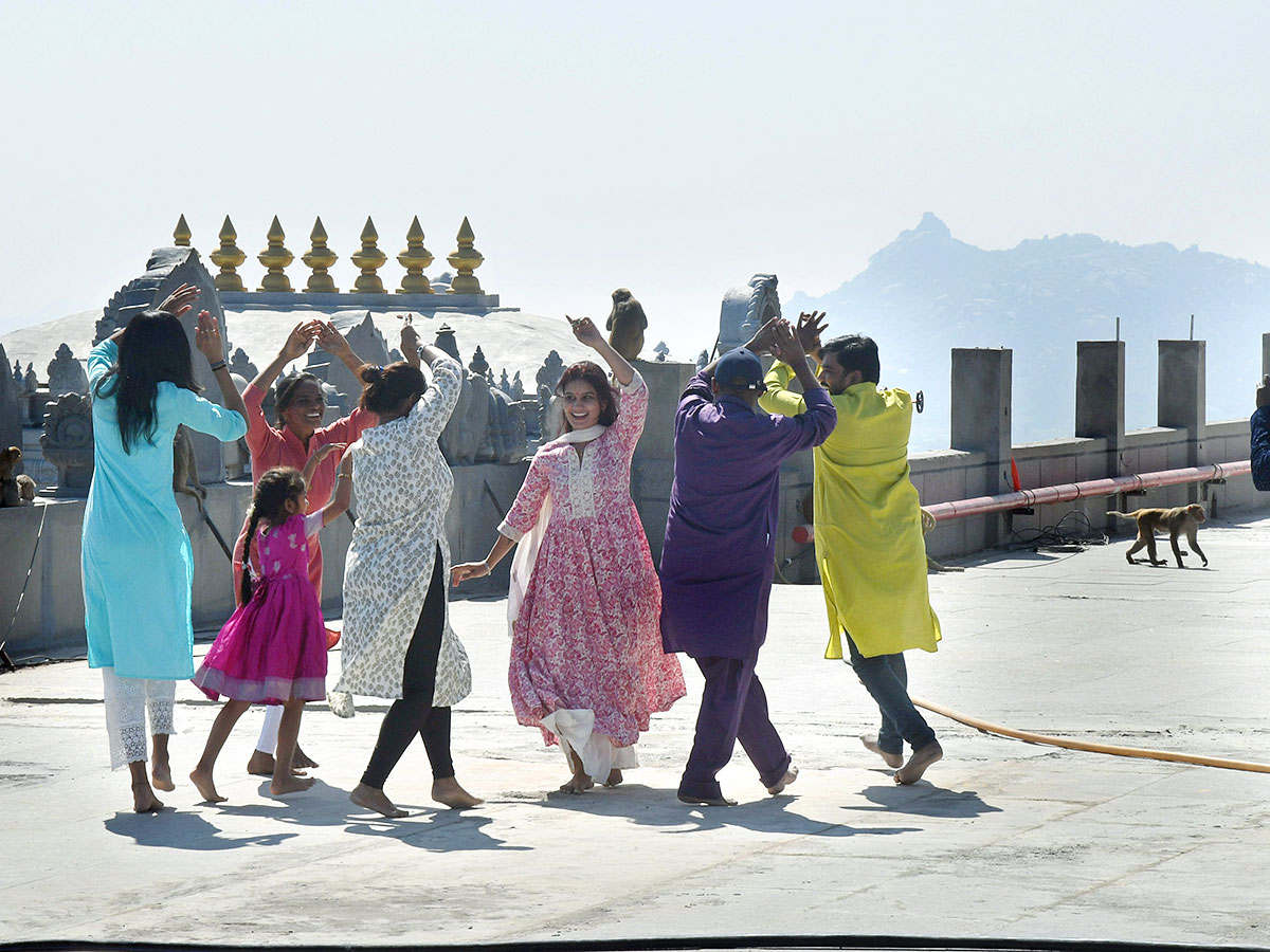 Devotees Crowd at Yadadri Temple - Sakshi10