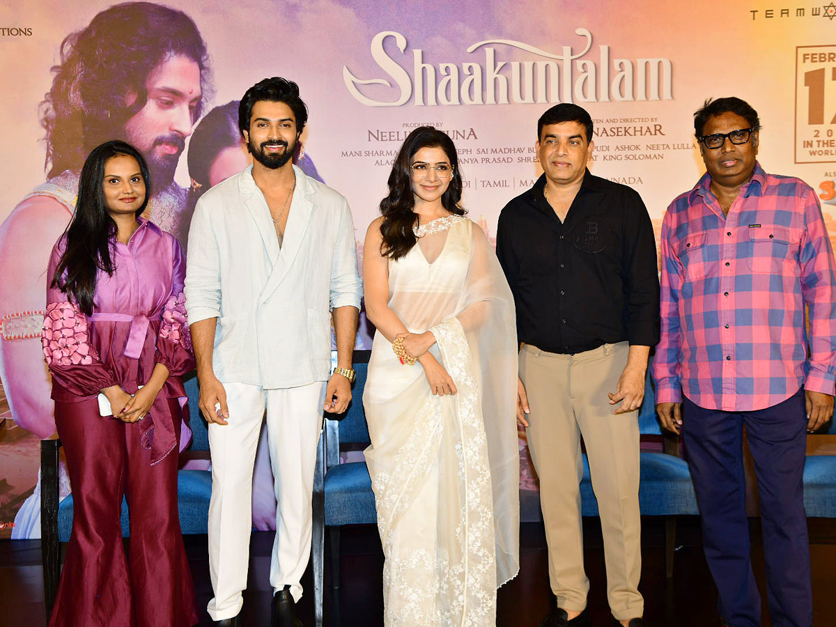 Samantha Shaakuntalam Movie Trailer Launch Event Pics - Sakshi3