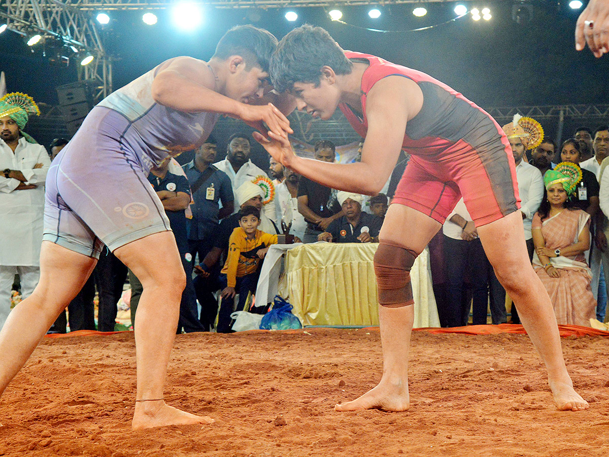 Telangana Hind Kesari 2023 Wrestling Photos - Sakshi16