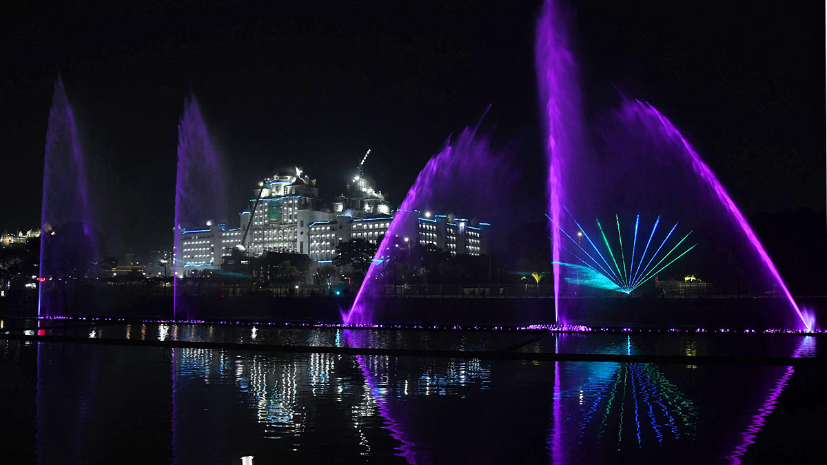 Musical Fountain at Lumbini Park Hyderabad - Sakshi21