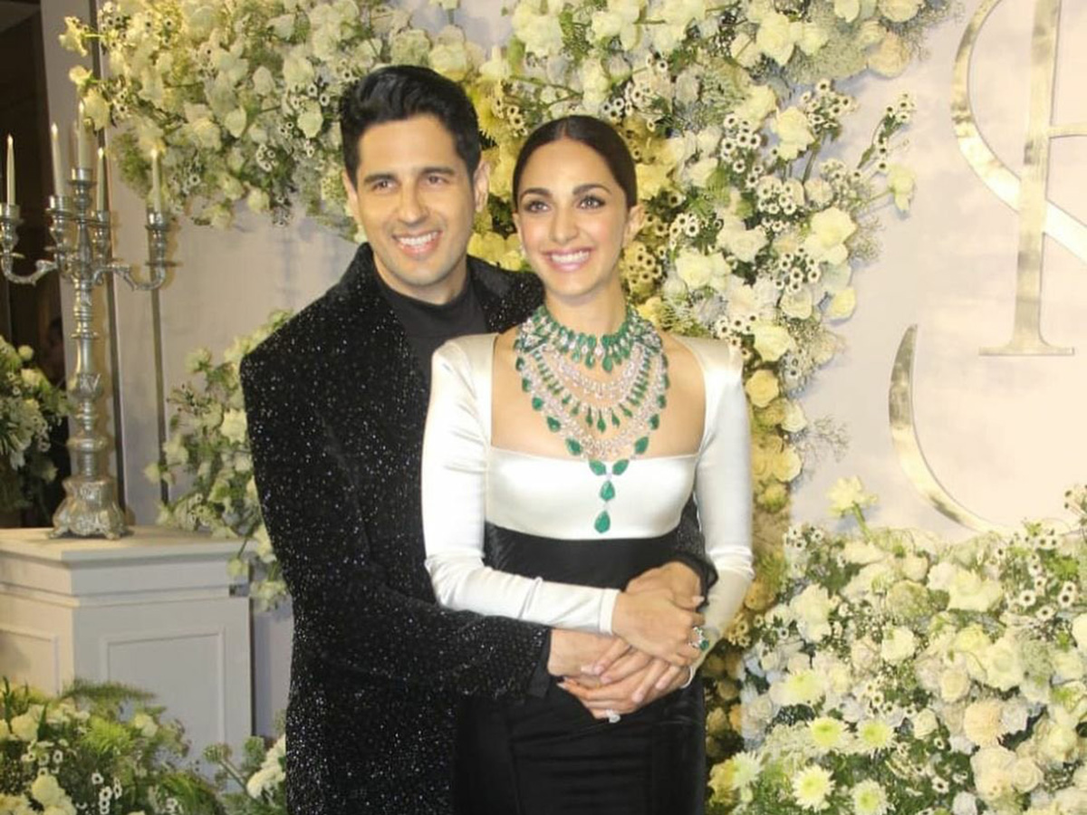 Sidharth Malhotra Kiara Advani Reception Photos - Sakshi2