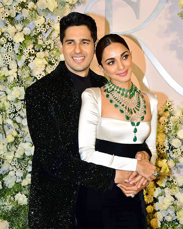 Sidharth Malhotra Kiara Advani Reception Photos - Sakshi27