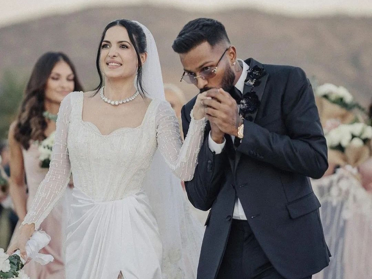 Hardik Pandya and Natasa Stankovic get Married in Udaipur - Sakshi1