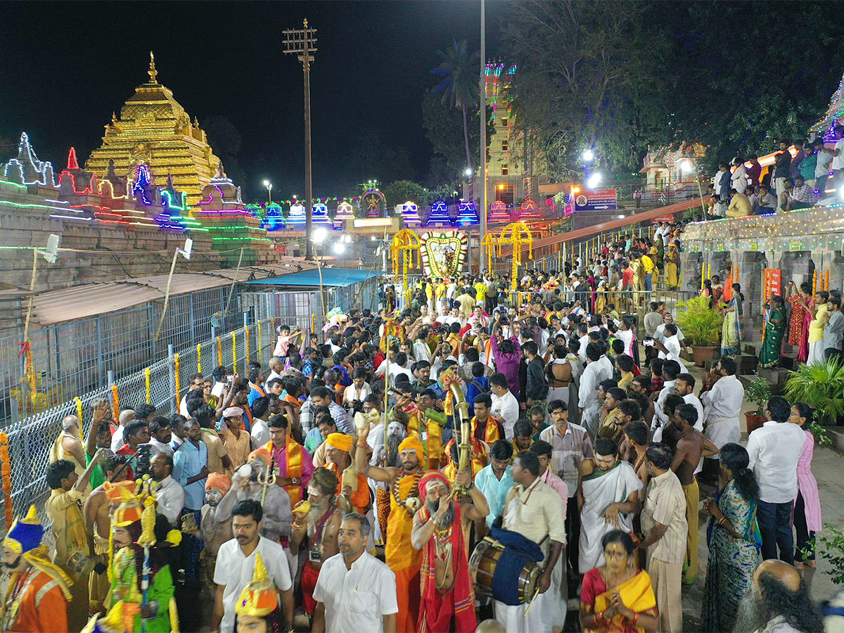 Maha Shivaratri Brahmotsavams Begins Srisailam - Sakshi2