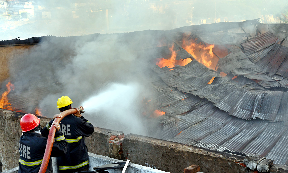 Fire Accident at PuranaPool In A Furniture Godown  - Sakshi7