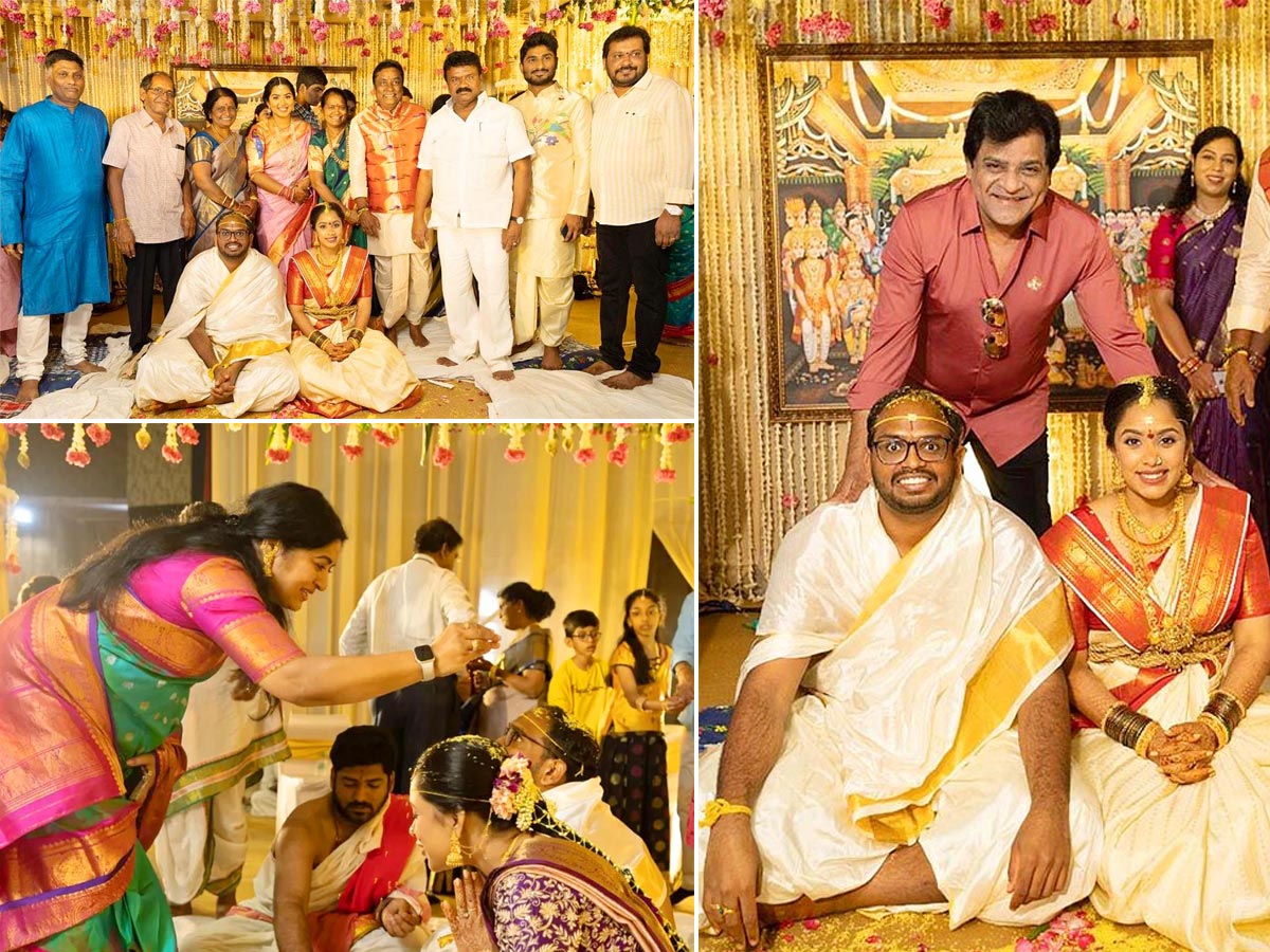 Actor Kadambari Kiran Daughter Wedding Gallery - Sakshi1