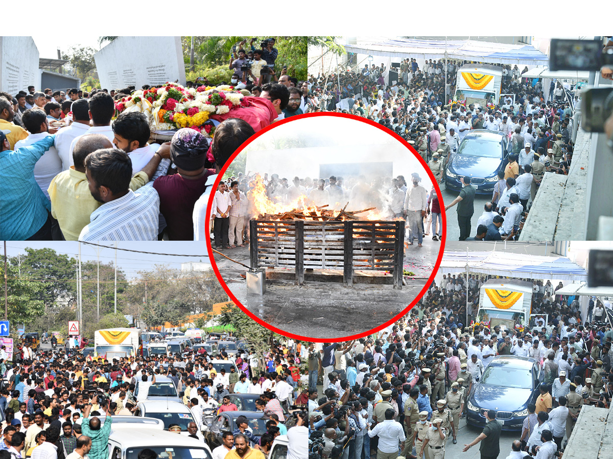  Taraka Ratna Funeral Photos - Sakshi1