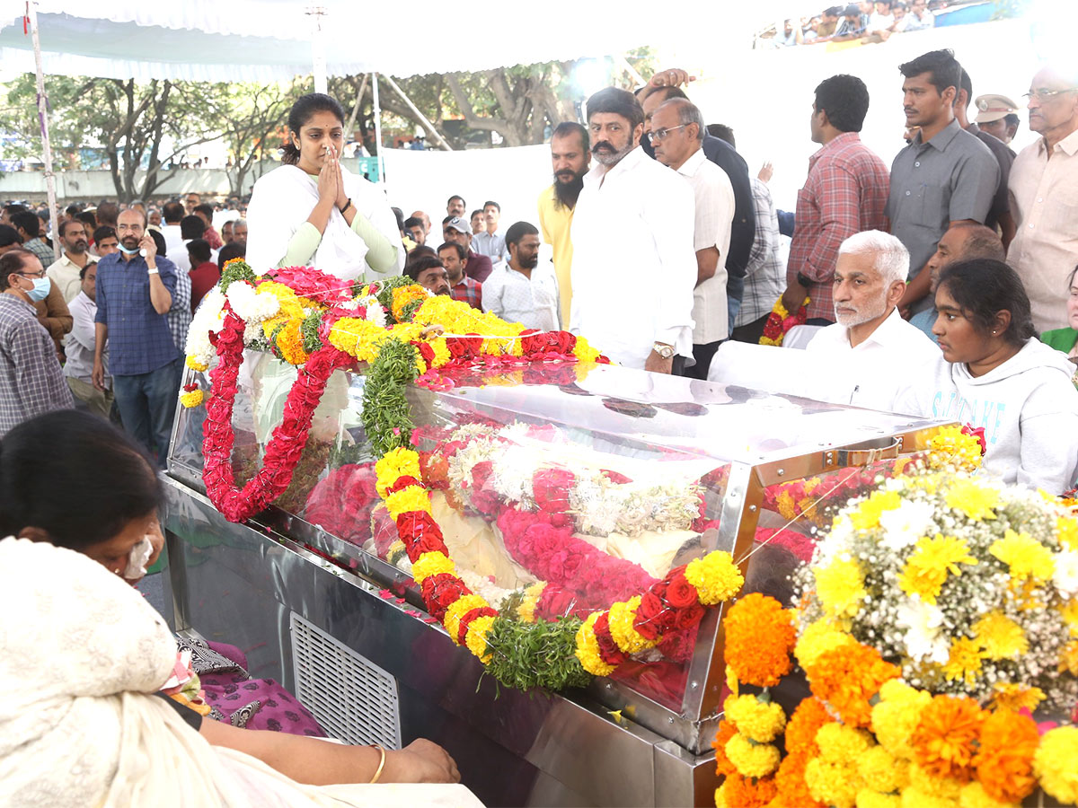 Family Members Final Respect to Nandamuri TarakaRathna FilmChamber - Sakshi47