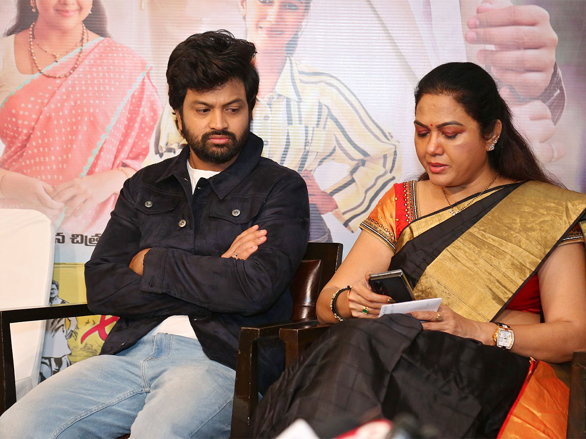 Organic Mama Hybrid Alludu Movie Press Meet Pics - Sakshi11