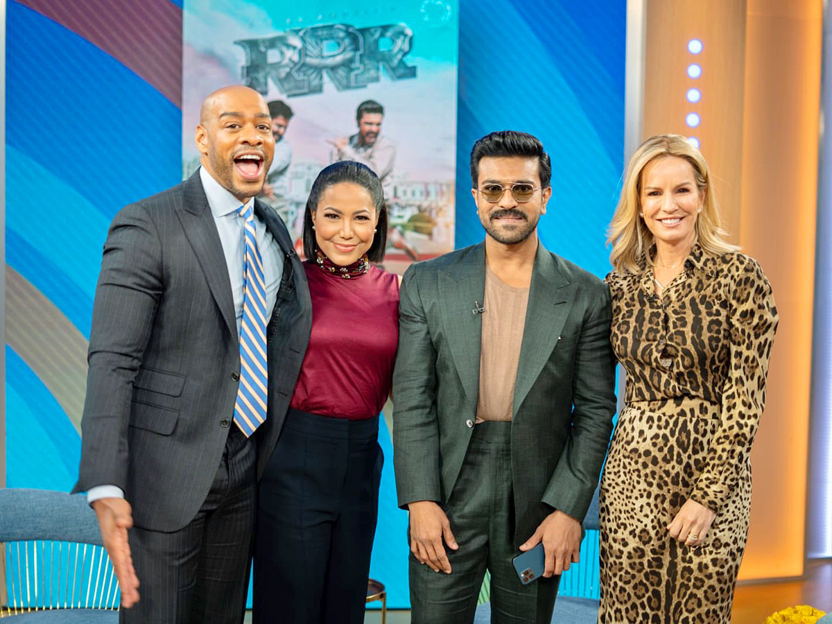 Ram Charan Good Morning America Show Photos - Sakshi7