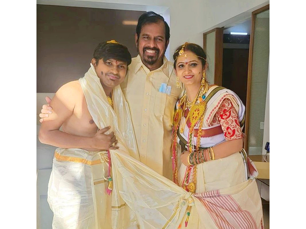 Jordar Sujatha and Rocking Rakesh Wedding Celebartion Photos - Sakshi22