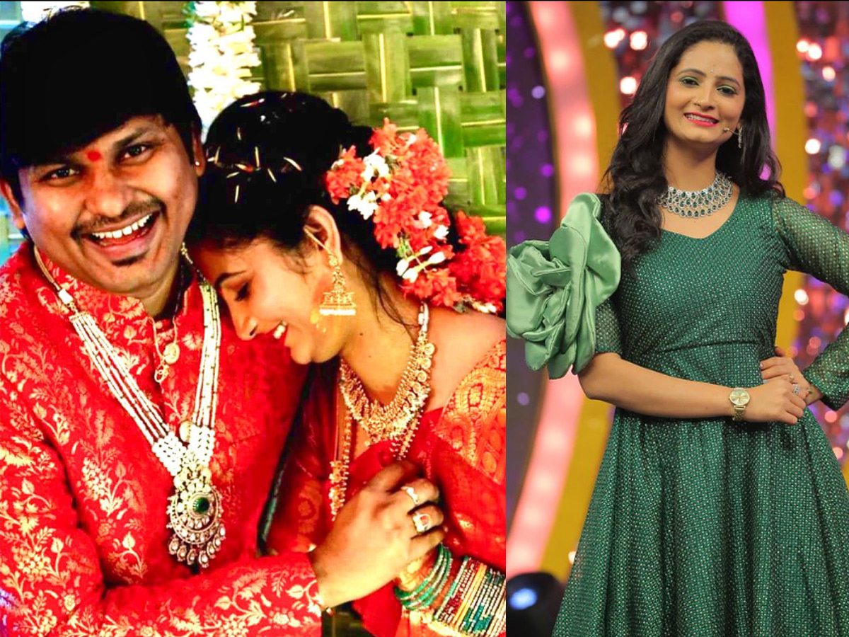 Jordar Sujatha and Rocking Rakesh Wedding Celebartion Photos - Sakshi5