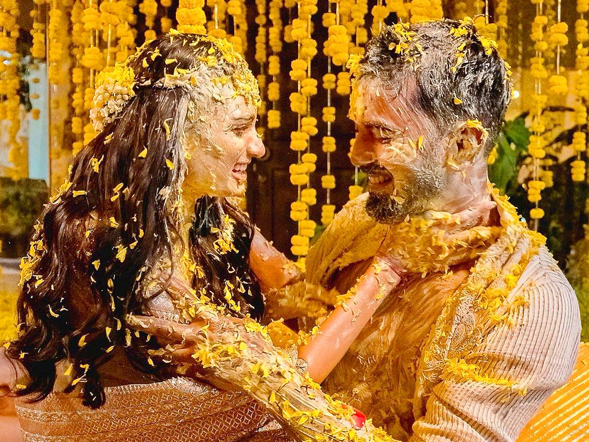 Athiya Shetty and KL Rahul share snapshots from their Haldi and Sangeet ceremonies Photos - Sakshi10